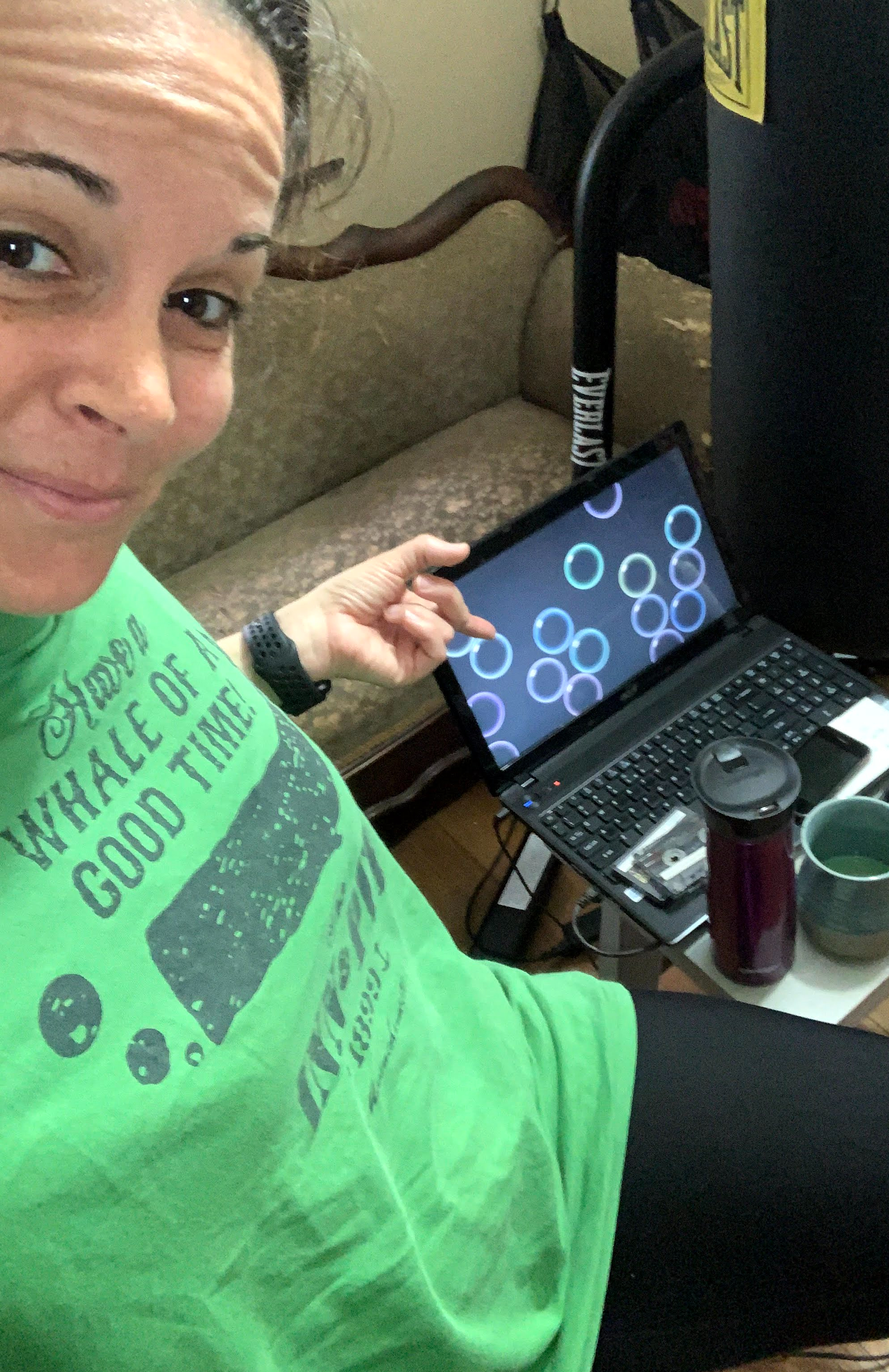 Cycling at home Pan2020